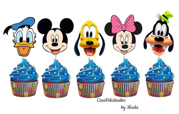 Toppere Mickey mouse și prietenii