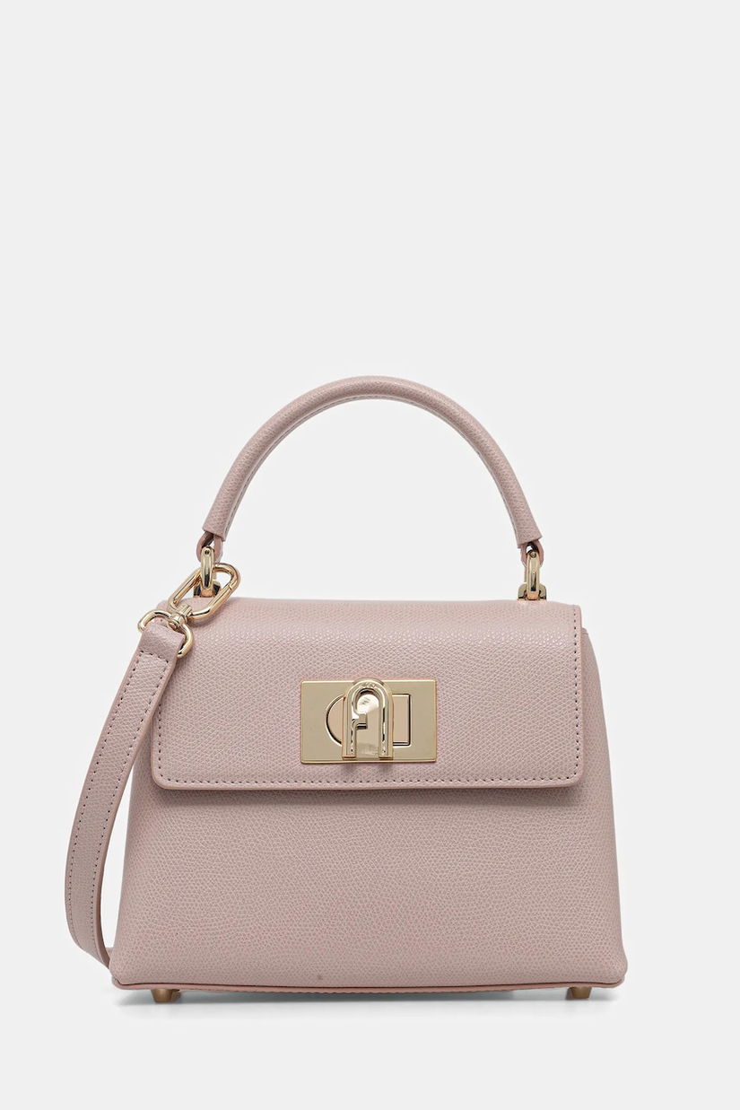 Furla poșetă de piele Mini Top Handle