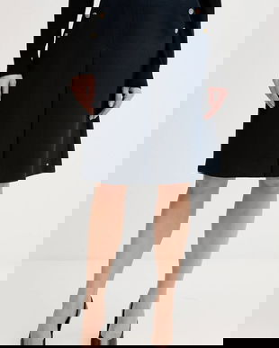 Tommy Hilfiger fustă cu lână