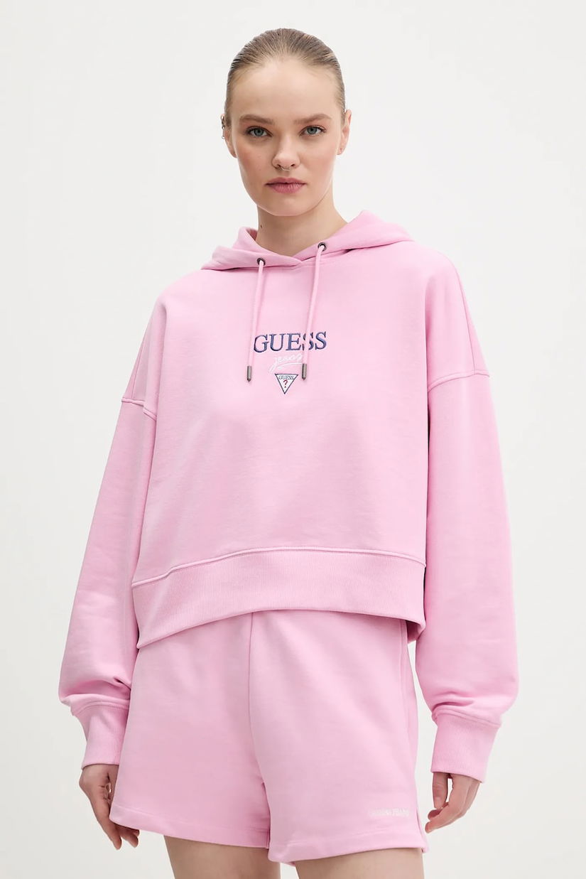 Guess Jeans hanorac de bumbac