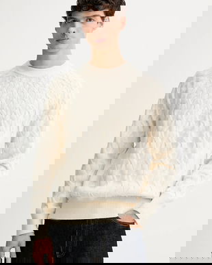 Calvin Klein pulover din amestec de lână