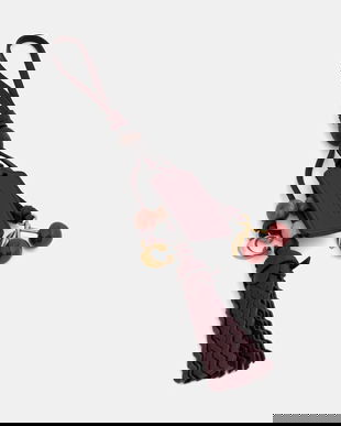 Coach breloc de piele