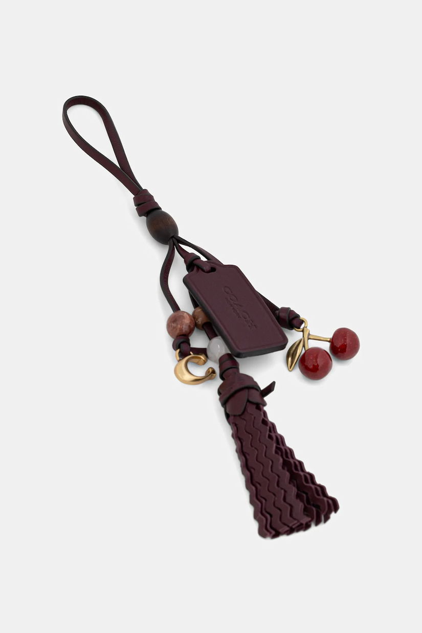 Coach breloc de piele