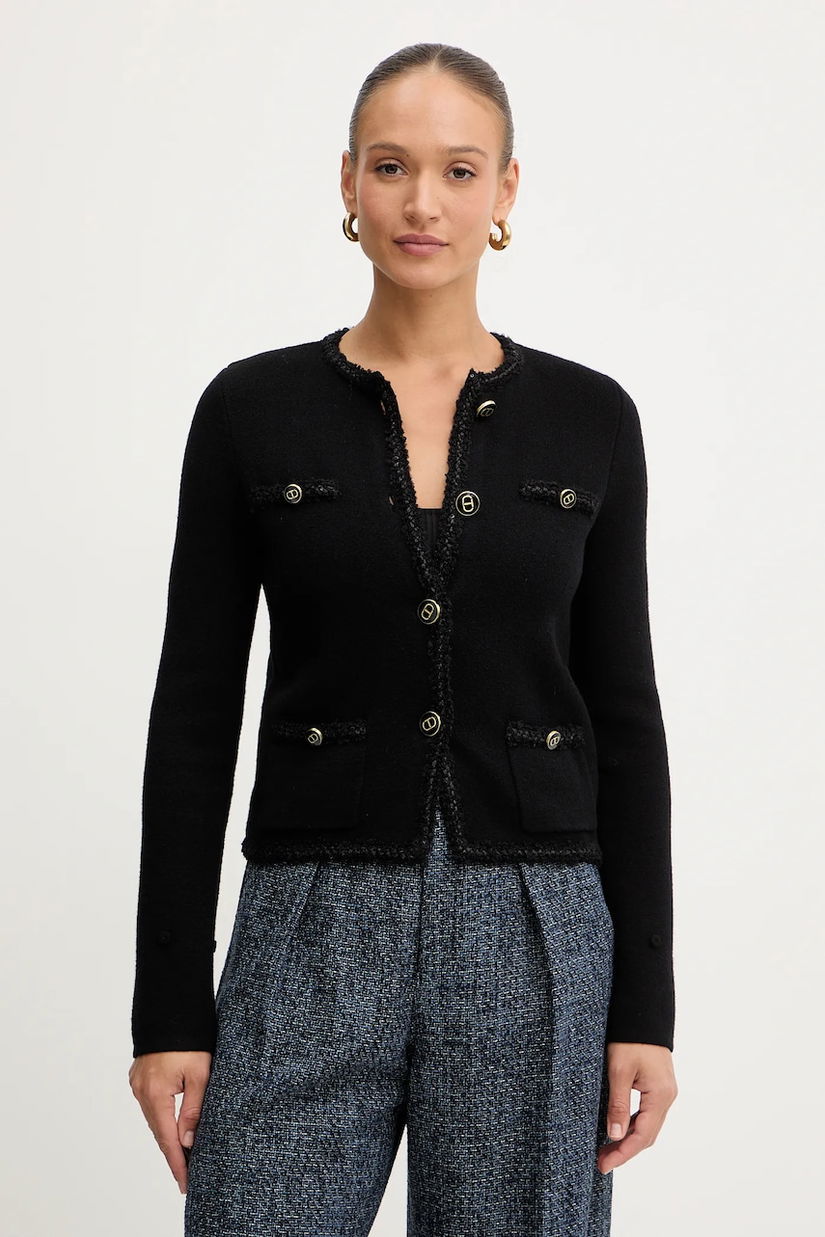 Twinset jachetă cu lână