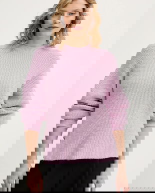 Twinset pulover din amestec de lână de alpaca