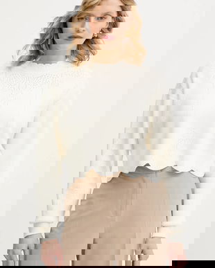 Twinset pulover din amestec de lână