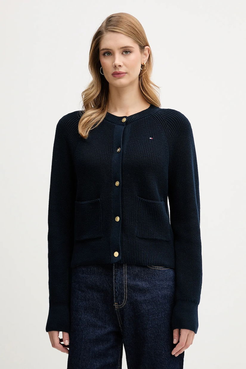 Tommy Hilfiger cardigan din bumbac