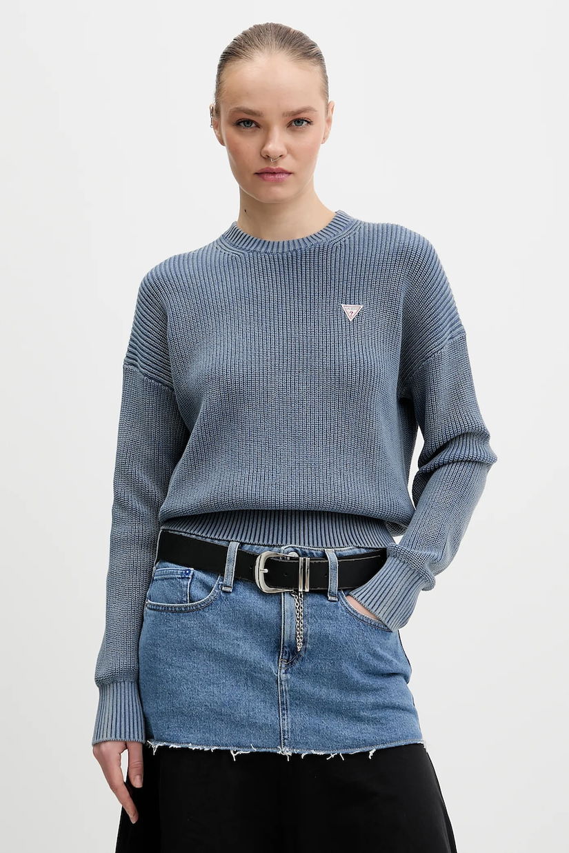 Guess Jeans pulover de bumbac