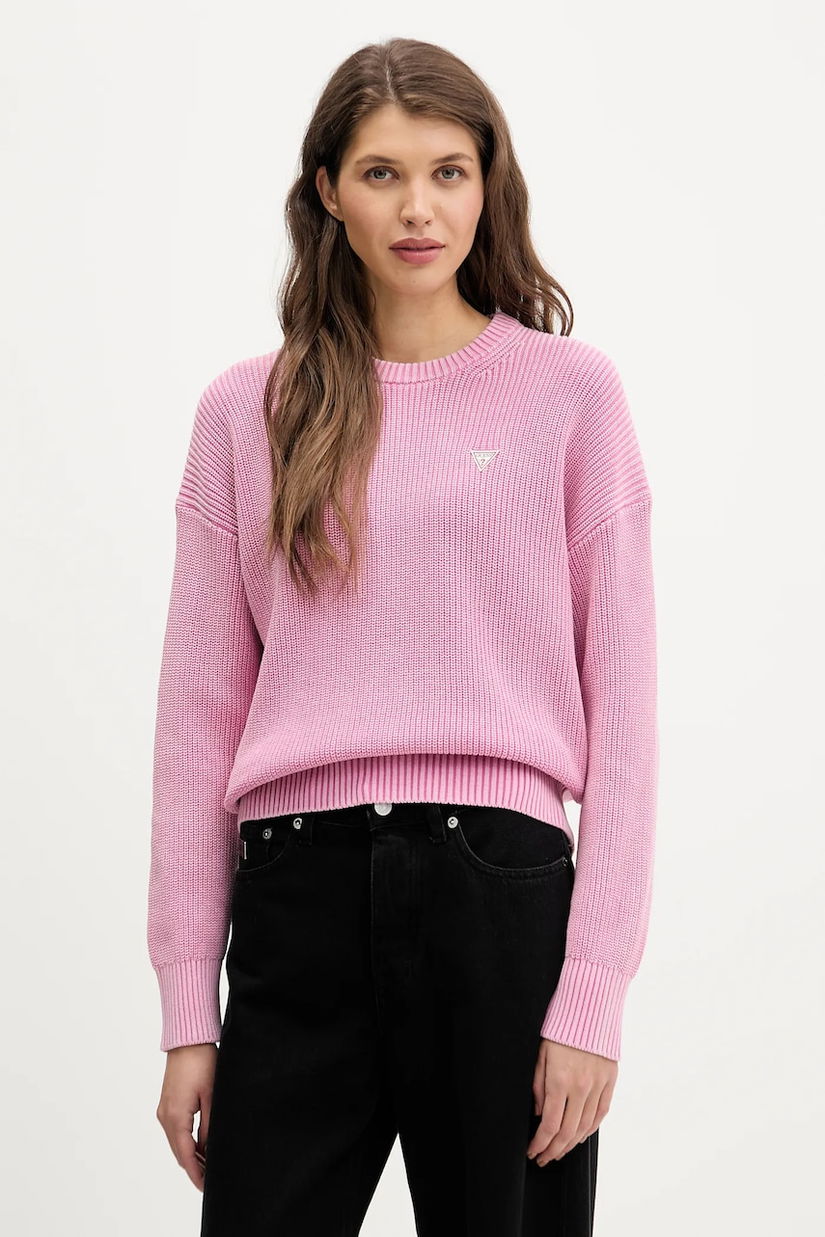 Guess Jeans pulover de bumbac