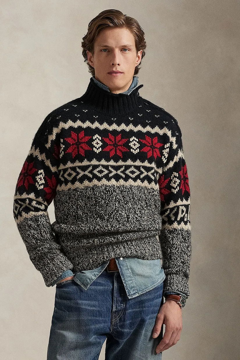 Polo Ralph Lauren pulover din amestec de lână