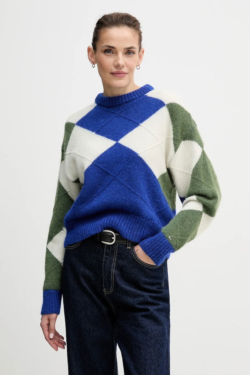 Tommy Hilfiger pulover din amestec de lână de alpaca