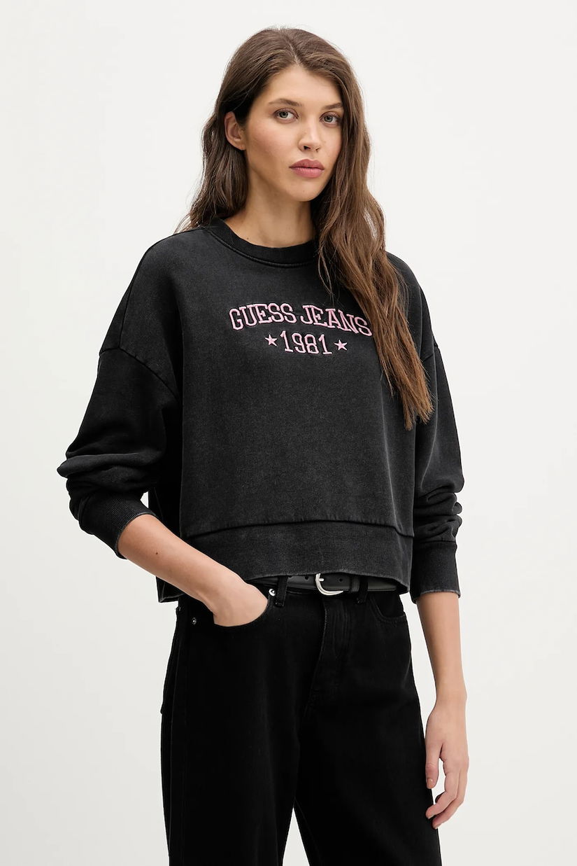 Guess Jeans hanorac de bumbac