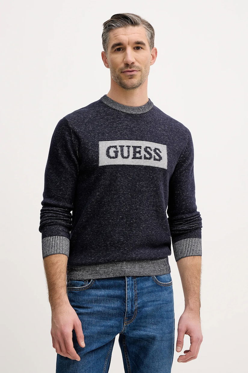 Guess pulover din amestec de lână JACK