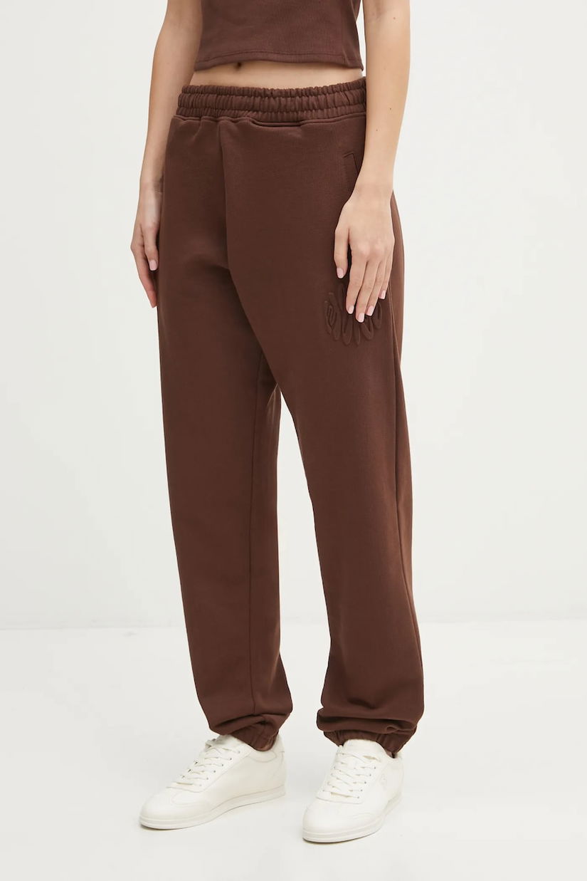 HUGO Blue pantaloni de trening din bumbac Naleisy_B