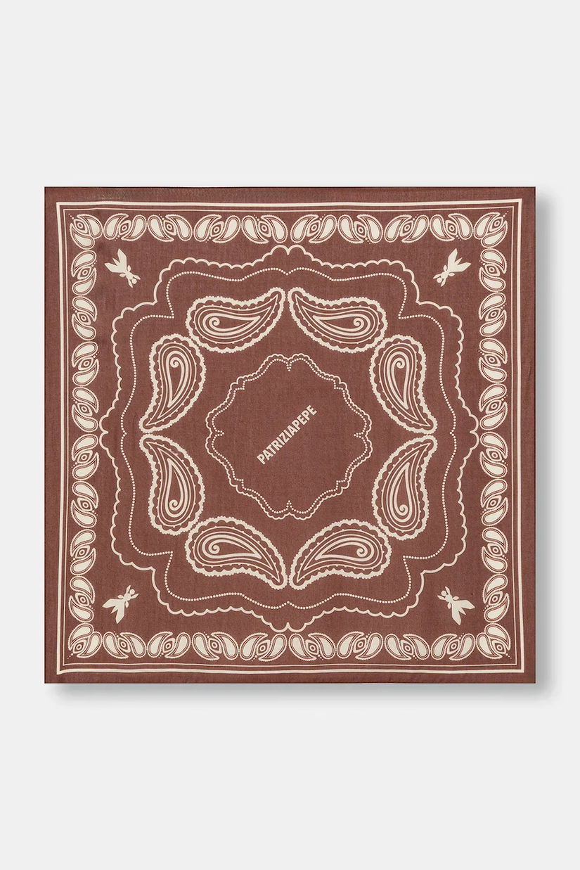 Patrizia Pepe eșarfă din amestec de mătase