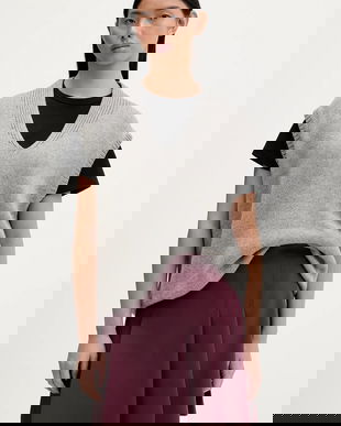 HUGO vestă din amestec de cașmir Sliege