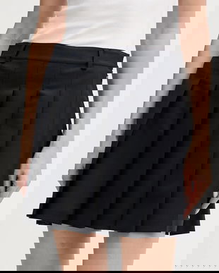 Tommy Hilfiger fustă cu lână