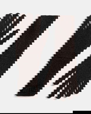 MM6 Maison Margiela mănuși cu lână