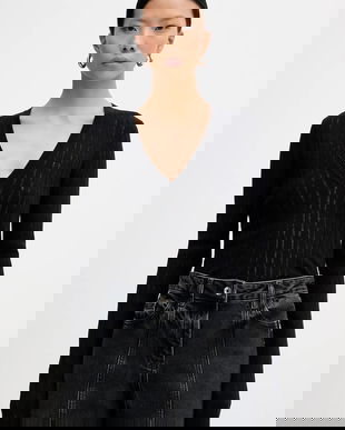 Patrizia Pepe pulover din amestec de lână