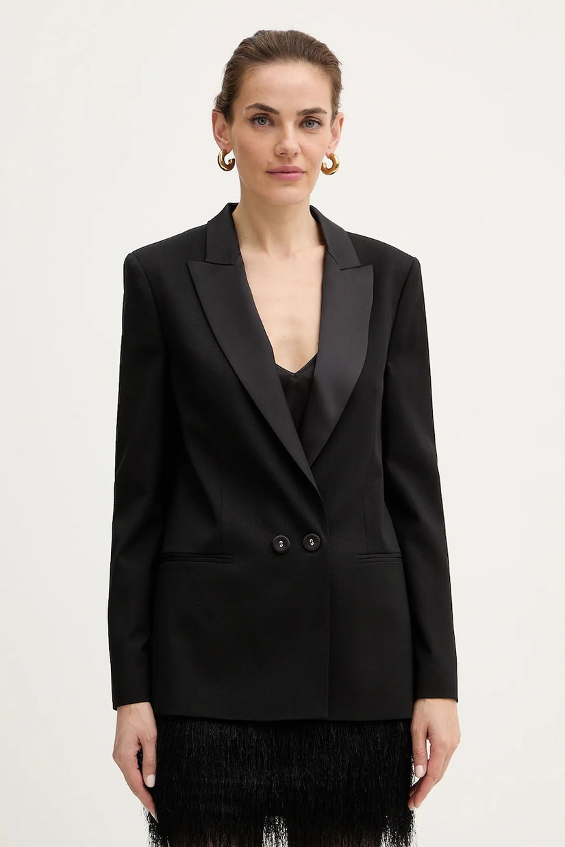 Twinset sacou cu lână