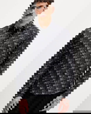 HUGO cămașă din bumbac Ermo