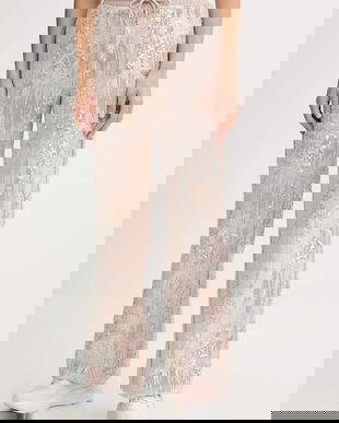 Guess pantaloni de trening din velur