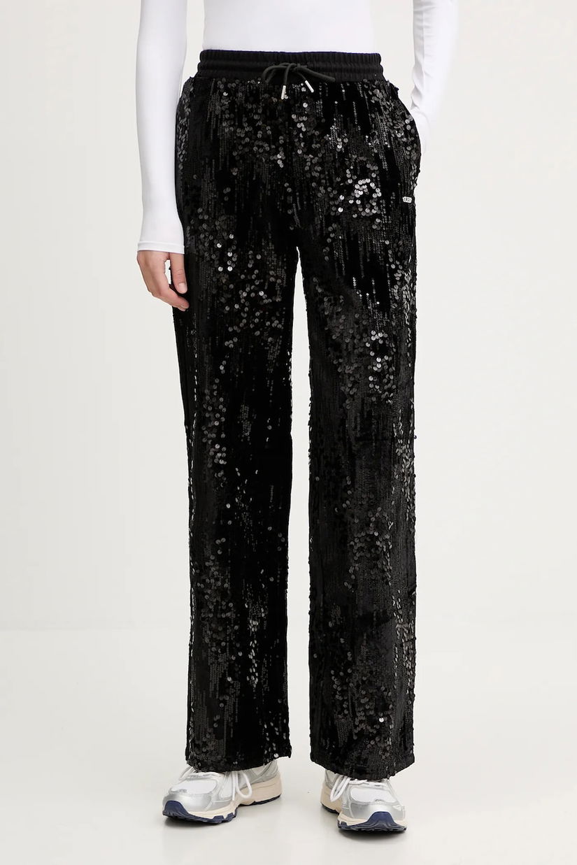 Guess pantaloni de trening din velur