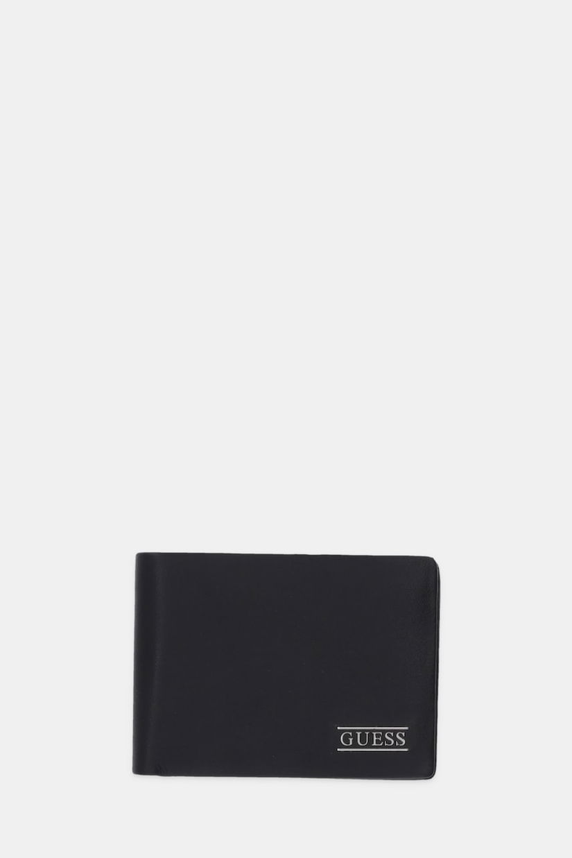 Guess portofel de piele BOSTON