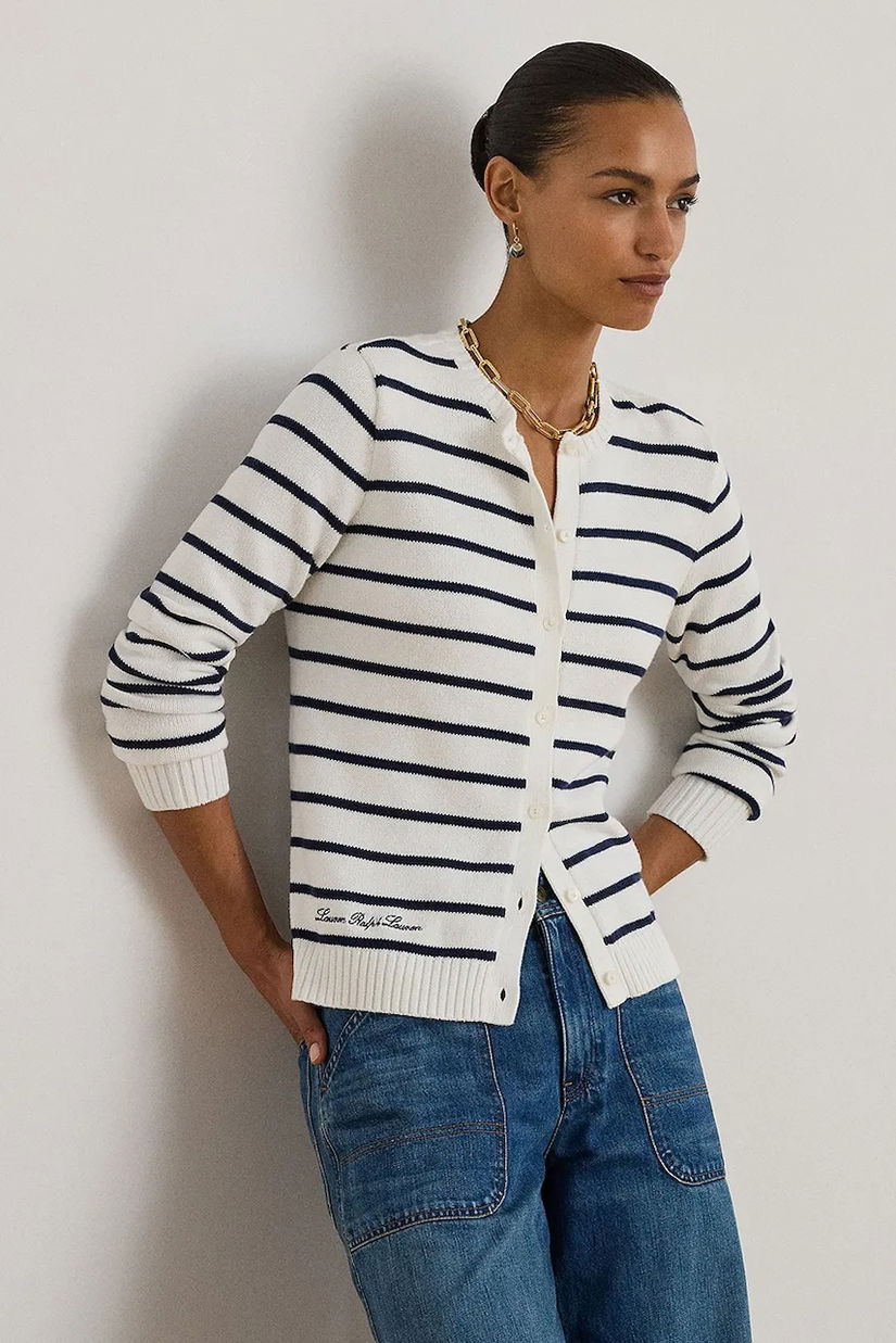 Lauren Ralph Lauren cardigan din bumbac