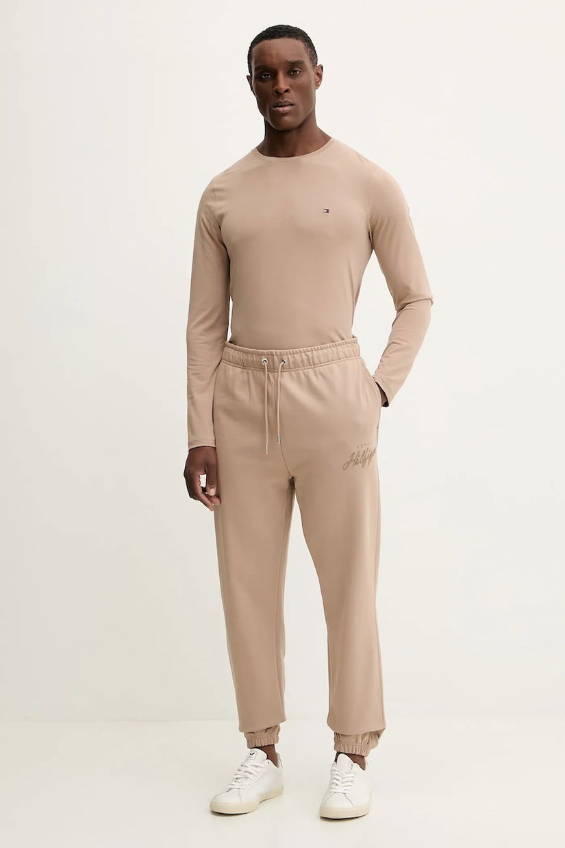 Tommy Hilfiger pantaloni de trening din bumbac