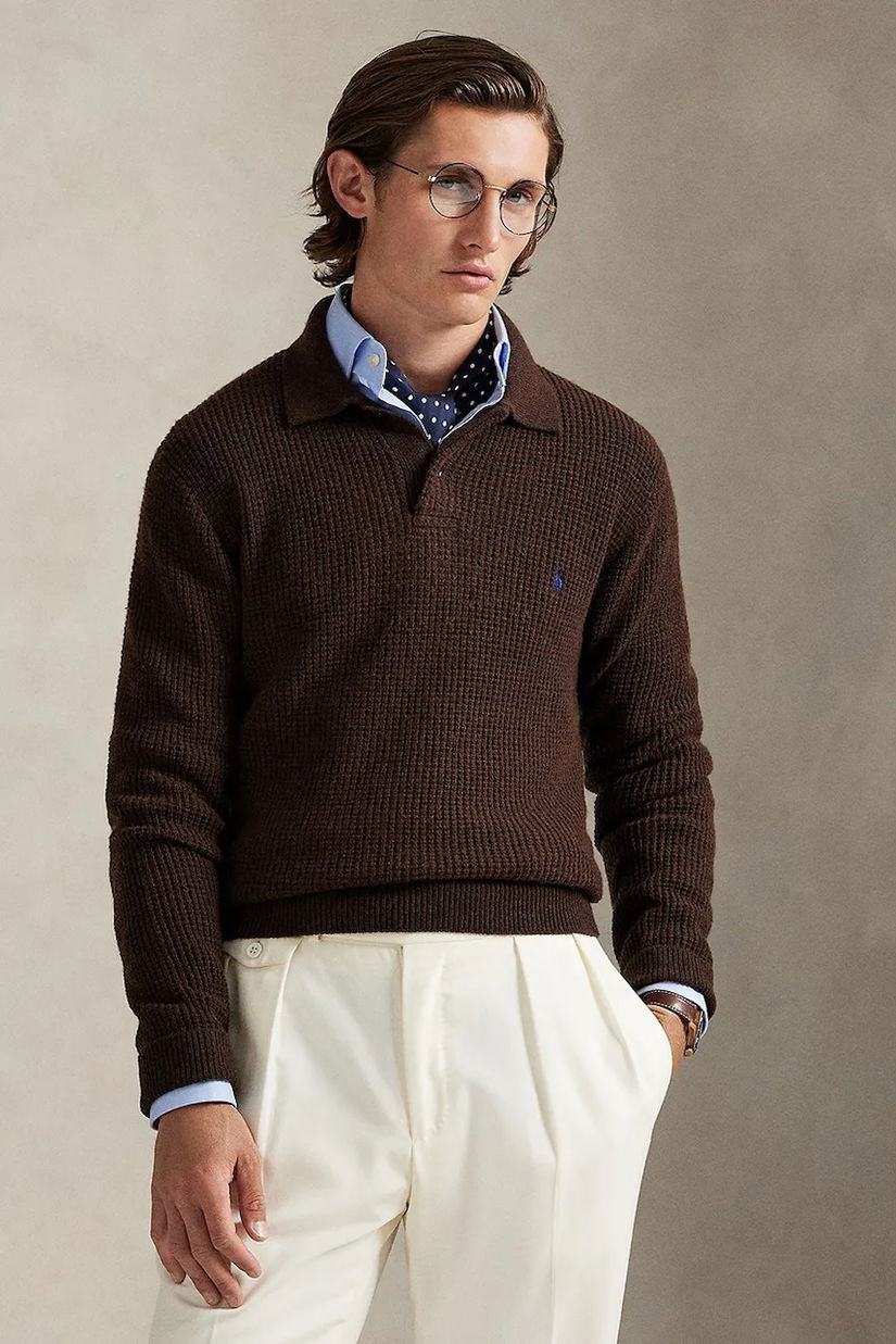 Polo Ralph Lauren pulover din amestec de lână