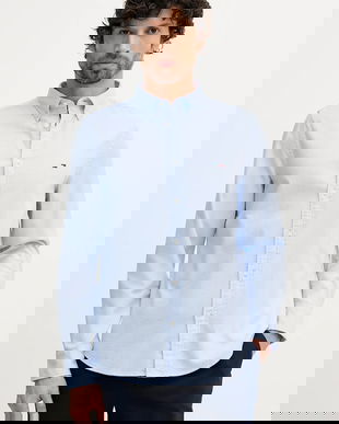 Tommy Hilfiger cămașă din bumbac