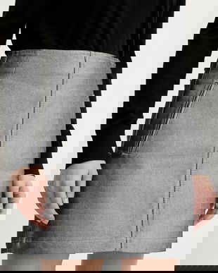 Calvin Klein Jeans fustă jeans