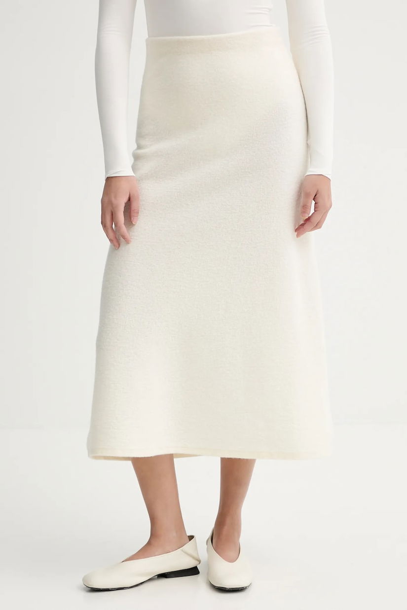 Calvin Klein fusta de lana