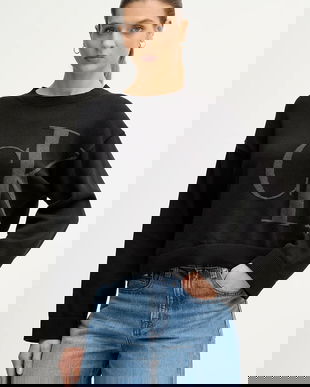 Calvin Klein Jeans pulover de bumbac