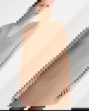 Calvin Klein rochie din amestec de lână