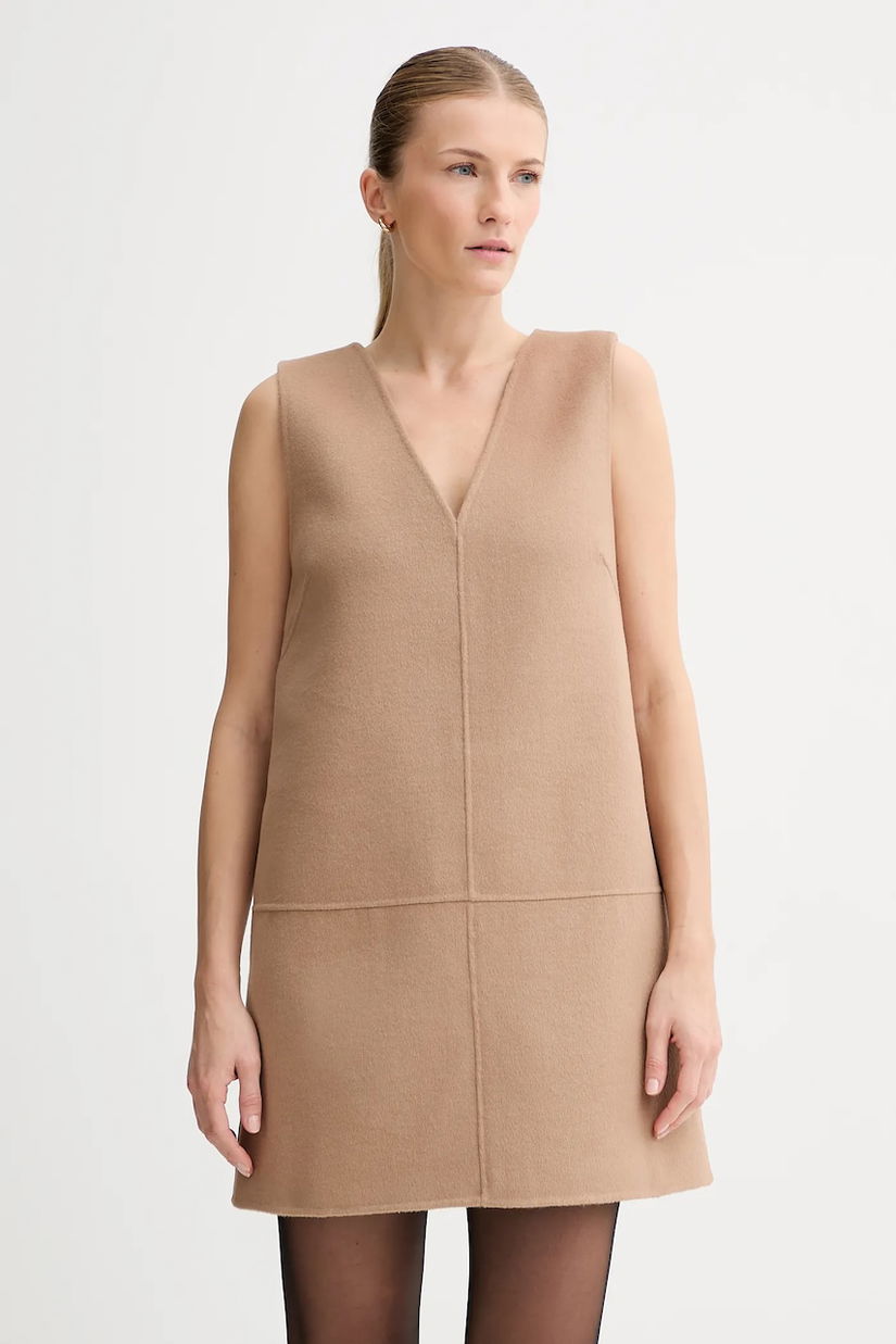 Calvin Klein rochie din amestec de lână