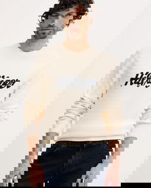 Tommy Hilfiger pulover de bumbac