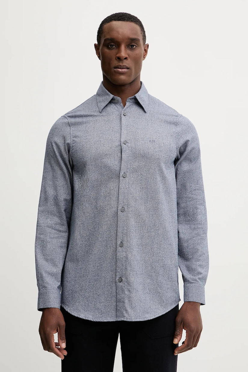 Armani Exchange cămașă din bumbac