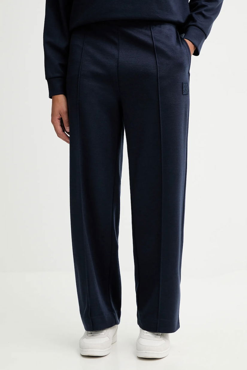 Calvin Klein pantaloni cu lână