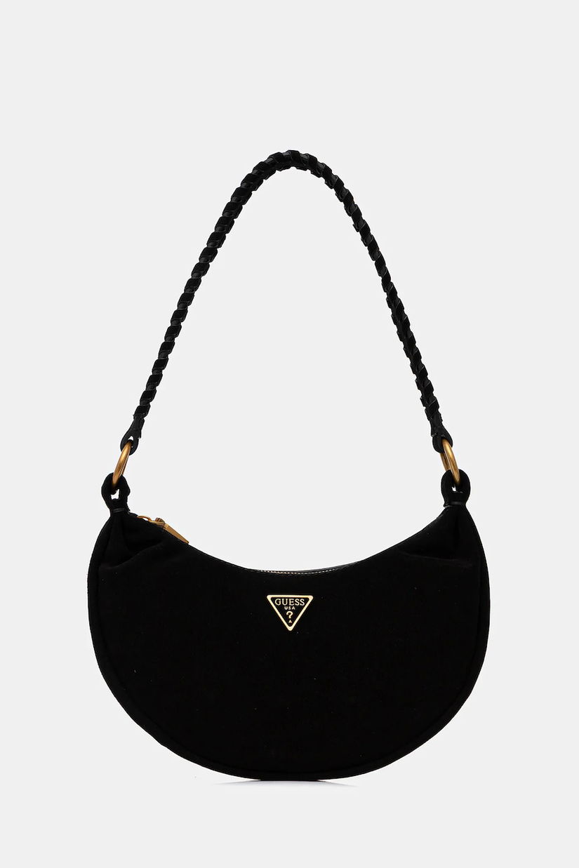 Guess geantă de mână din piele întoarsă AMITA