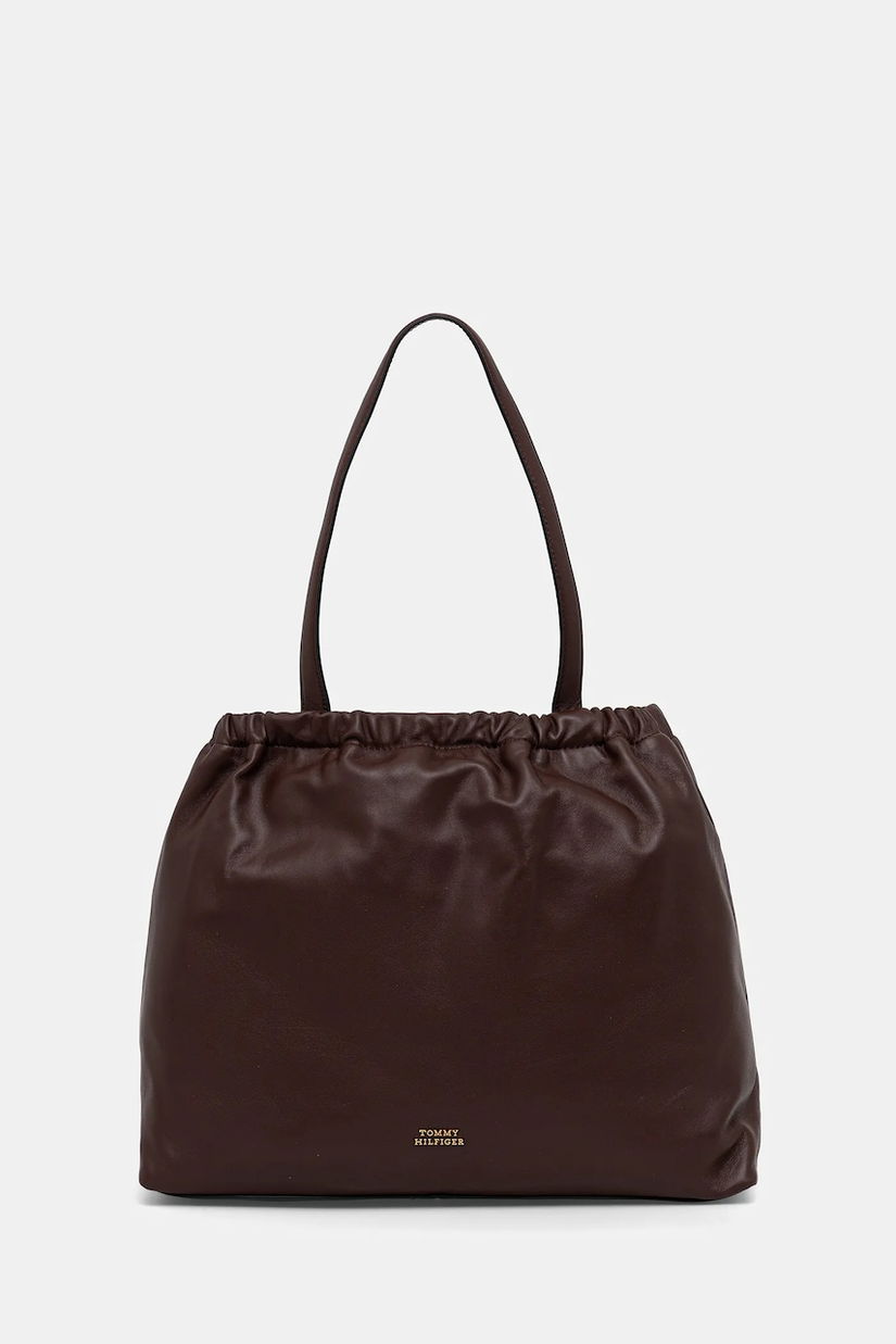 Tommy Hilfiger geantă de mână din piele