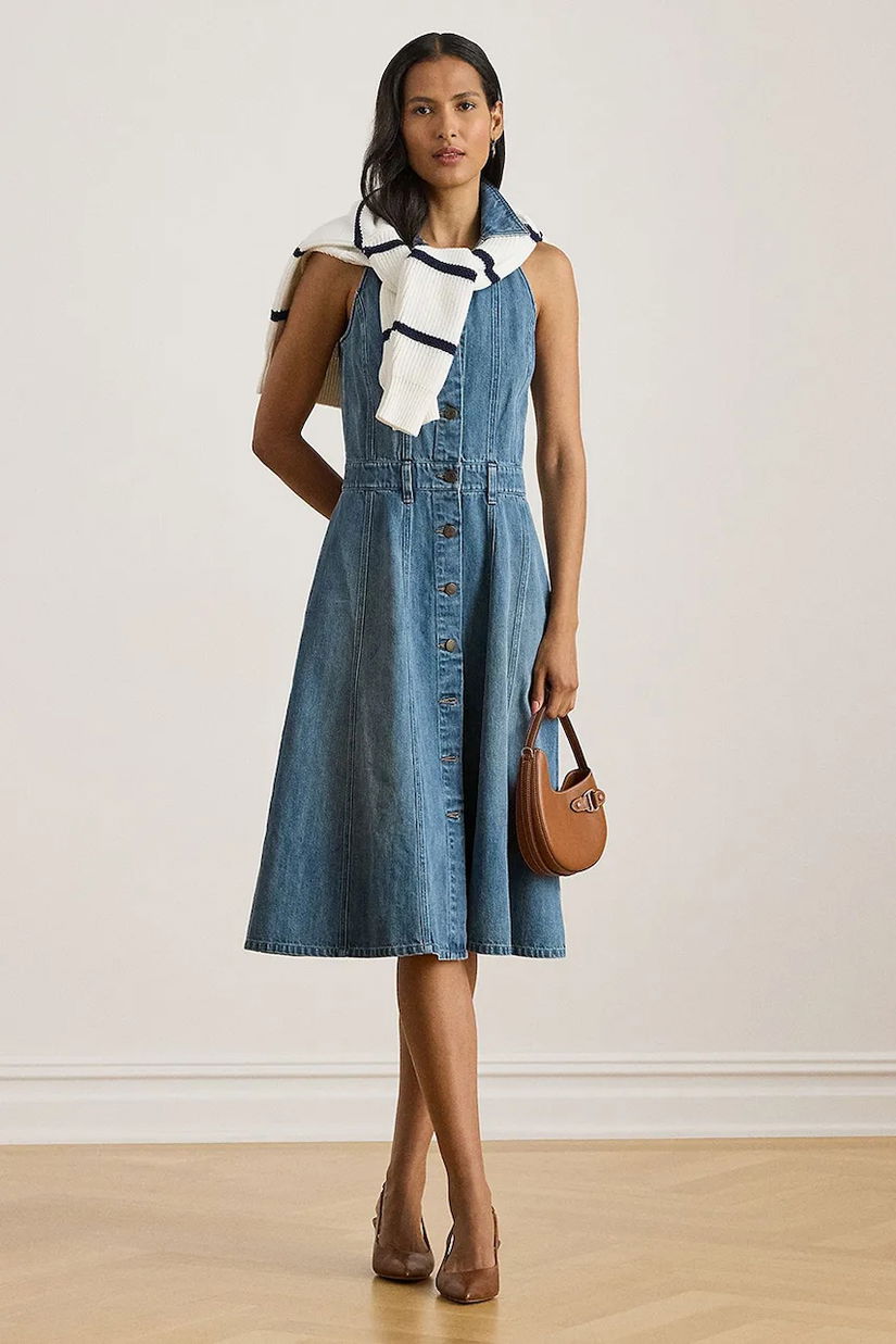 Lauren Ralph Lauren rochie jeans