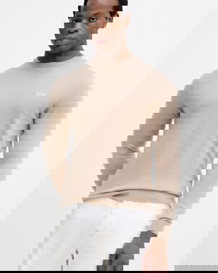 Guess pulover din amestec de mătase DANIEL