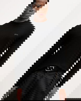 Guess pulover din amestec de mătase DANIEL