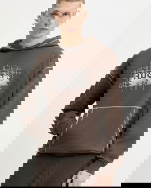 HUGO Blue hanorac de bumbac Nothalium