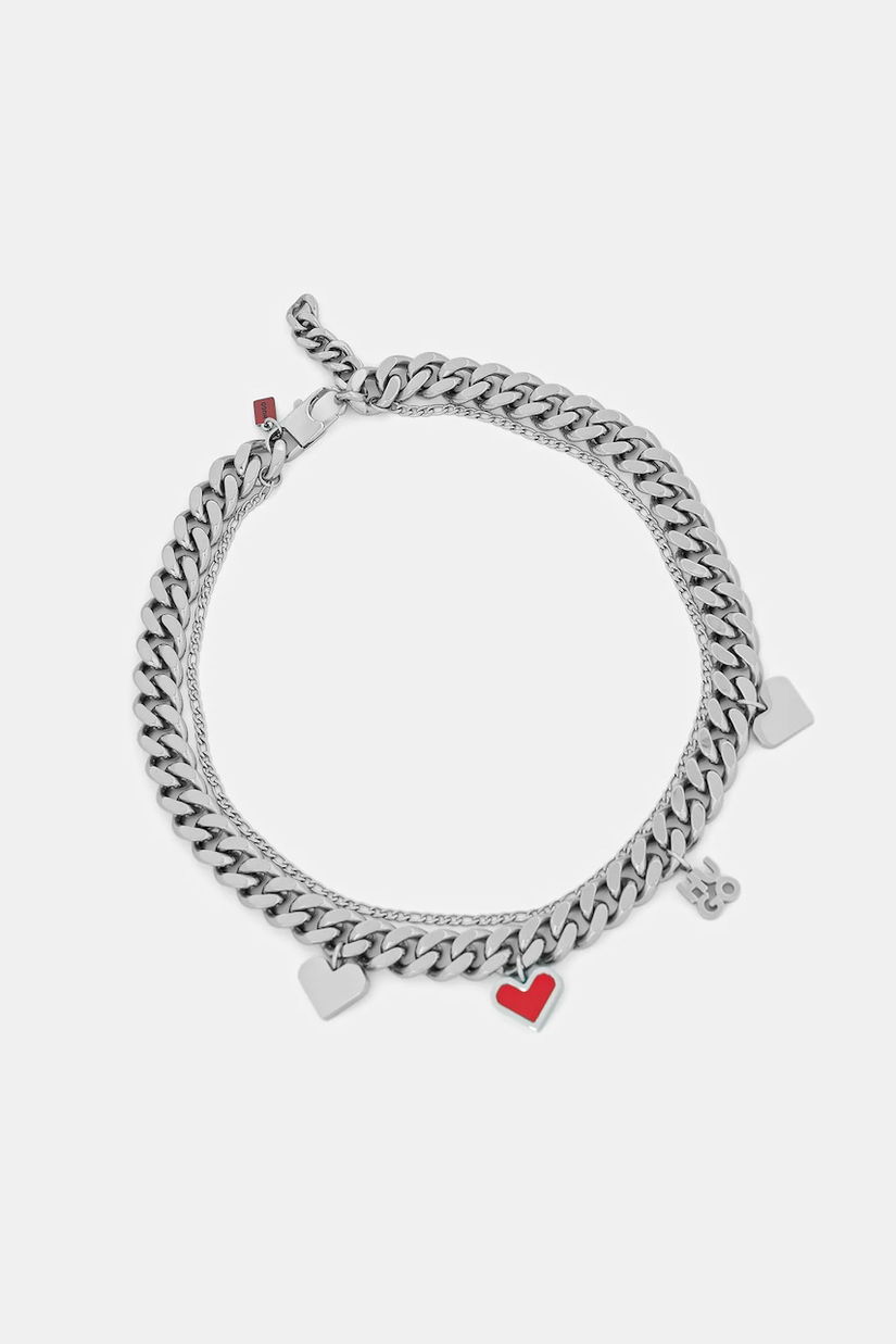 HUGO colier E-VALENTINCHARMS-NEC