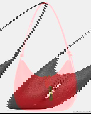 Furla poseta de piele Goccia S