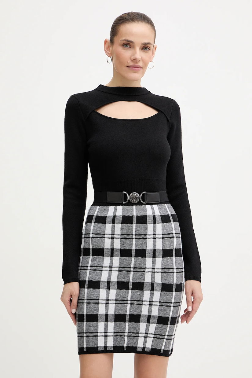 Guess rochie din amestec de lana CORALINE