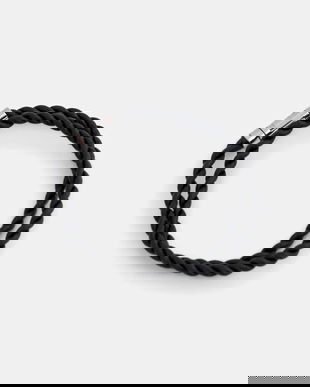 HUGO bratara de piele E-DOUBLEBRAID4-BRA